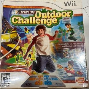 Wii Outdoor Challenge game set